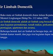 Limbah Non Domestik Adalah Limbah Yang Berasal Dari