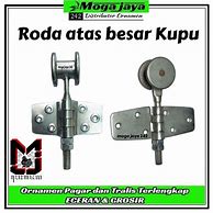 Roda Atas Pintu Garasi